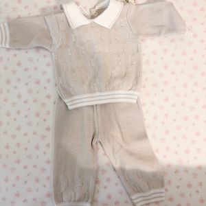 Boys NWT 3 months Knit Set
